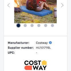 Air Mattress 50 Camp Self Inflation 