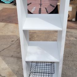 White Book Shelf In Great Shape 