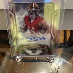 Ricky Pearsall Resurgence Rookies Signature Card