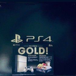 Limited Edition PlayStation 4 "Gold Taco Bell" Edition (RARE)