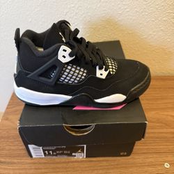 Jordan 4 White Thunder For Kids