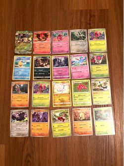 Pokémon Cards, around 80