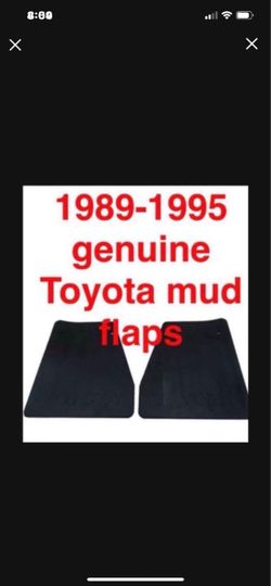 Toyota mud flaps