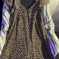 Leopard Print Dress