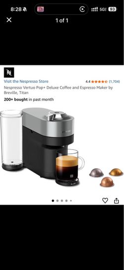Nespresso pop deluxe