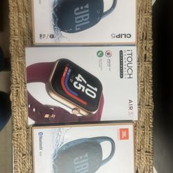 2 JBL And I touch Air Watch 