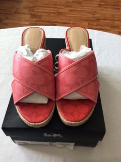 Coach Espaddrille Sandler…. Size 9