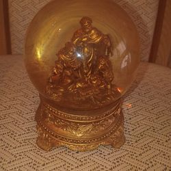 antique crystal ball.....