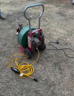 drain/sewer cleaning machine.
