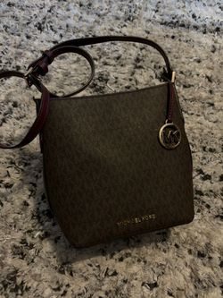 Michael Kors Brown Signature Crossbody Bag