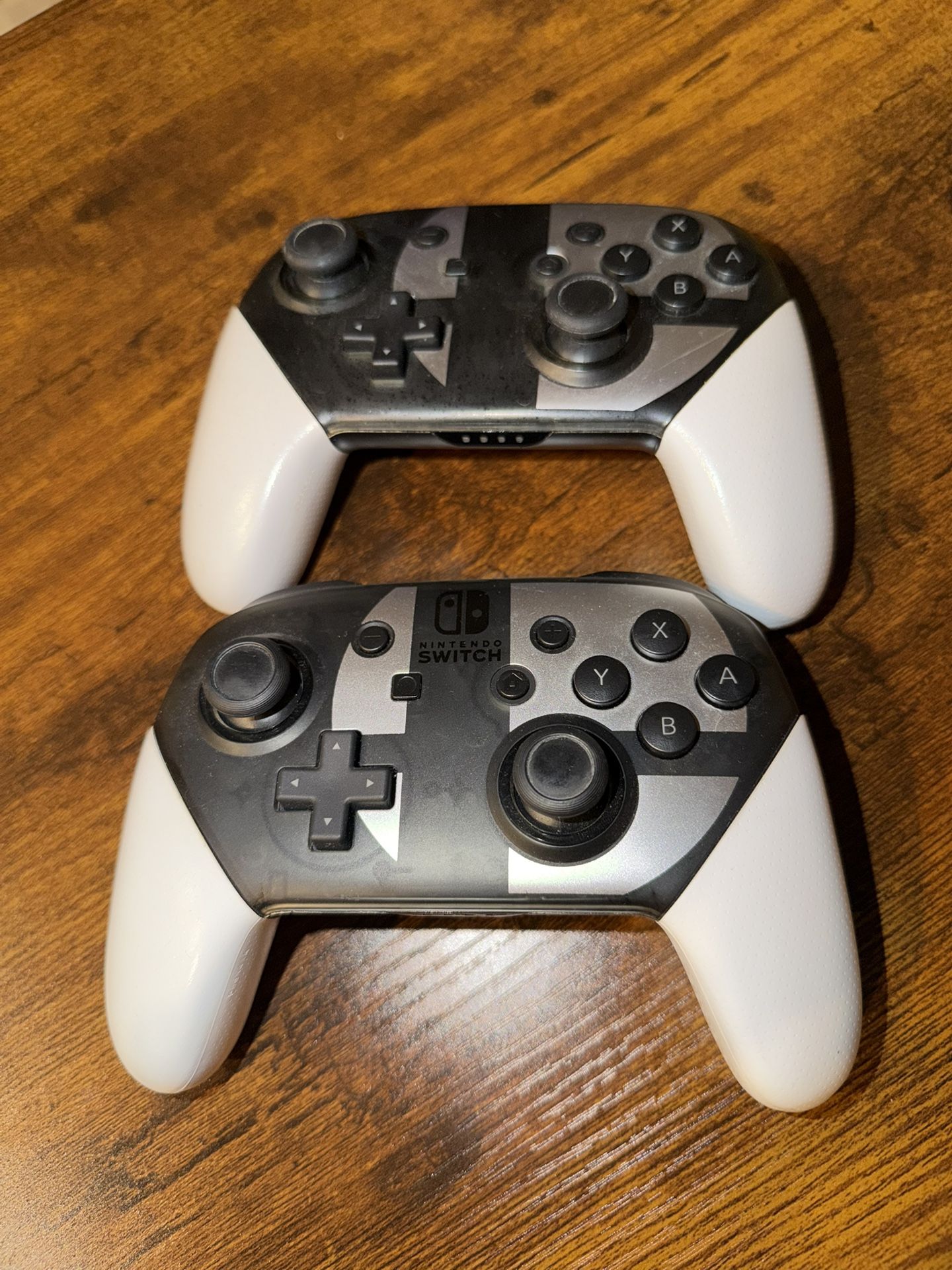 Nintendo Switch Super Smash Bros Pro controllers