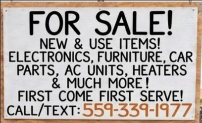 Items for sale