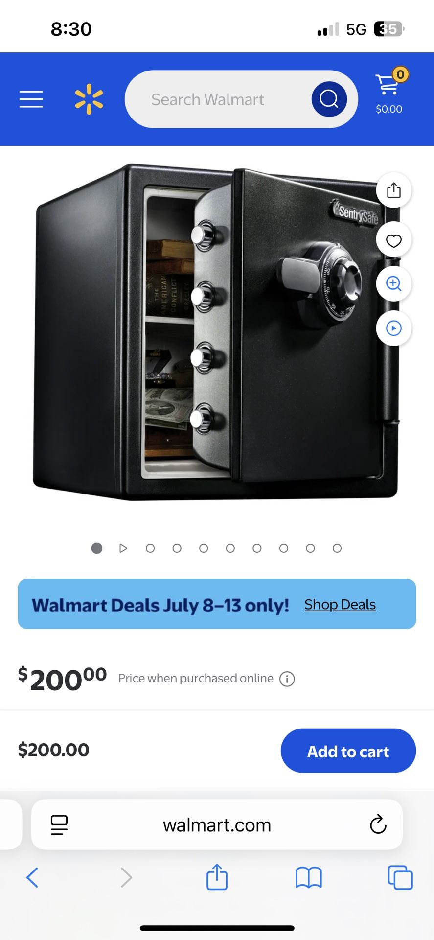 Used Combination Safe