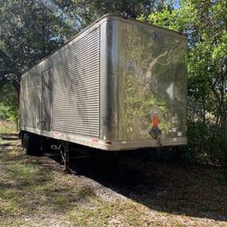 Tráiler With Back  Rolling Door And One On Side