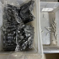 LOT OF 110+* MALE/FEMALE Solar Panel Cable Wire Connectors & Pins