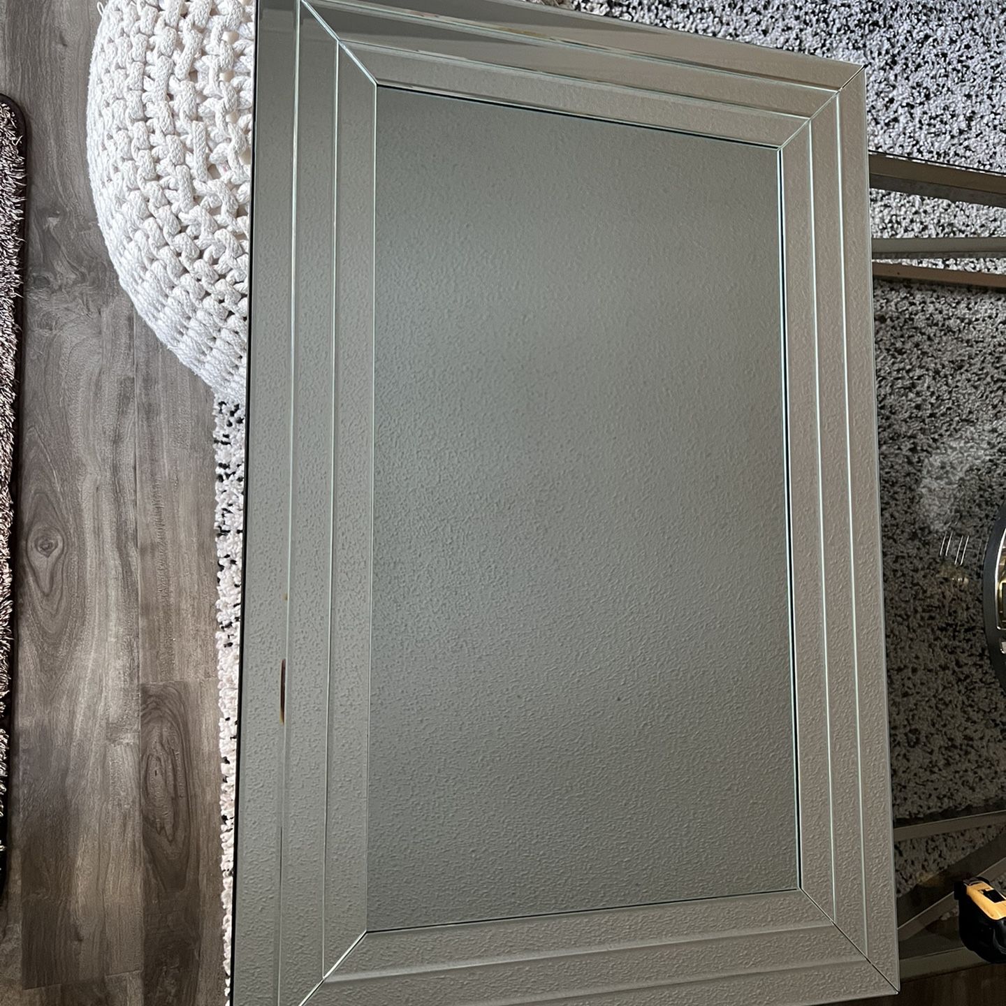 Accent Glass Framed Wall Mirror