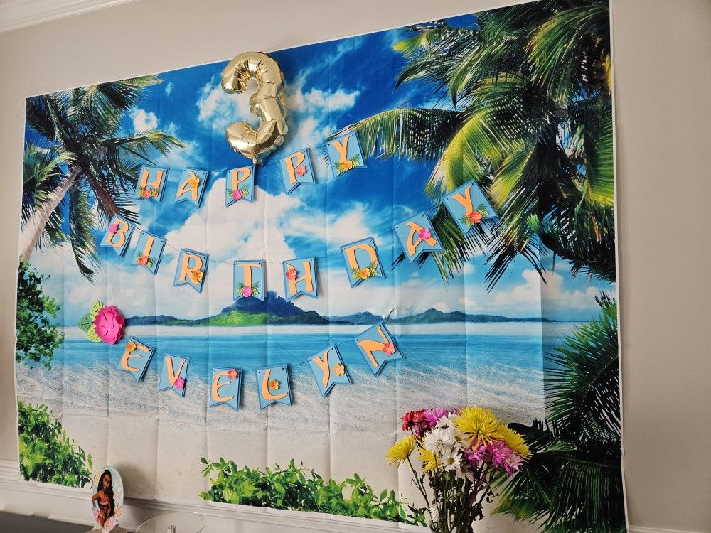 Moana Birthday PARTY ITEMS!