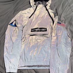 Members Only Reflective Bombers Jacket 