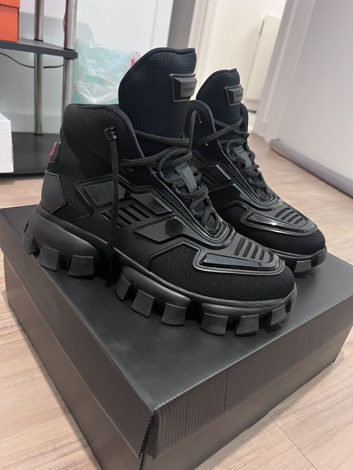 Prada Cloudbuster High Size 10 Black