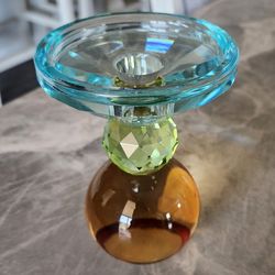 Kirkton House Cut Glass Candle Holder