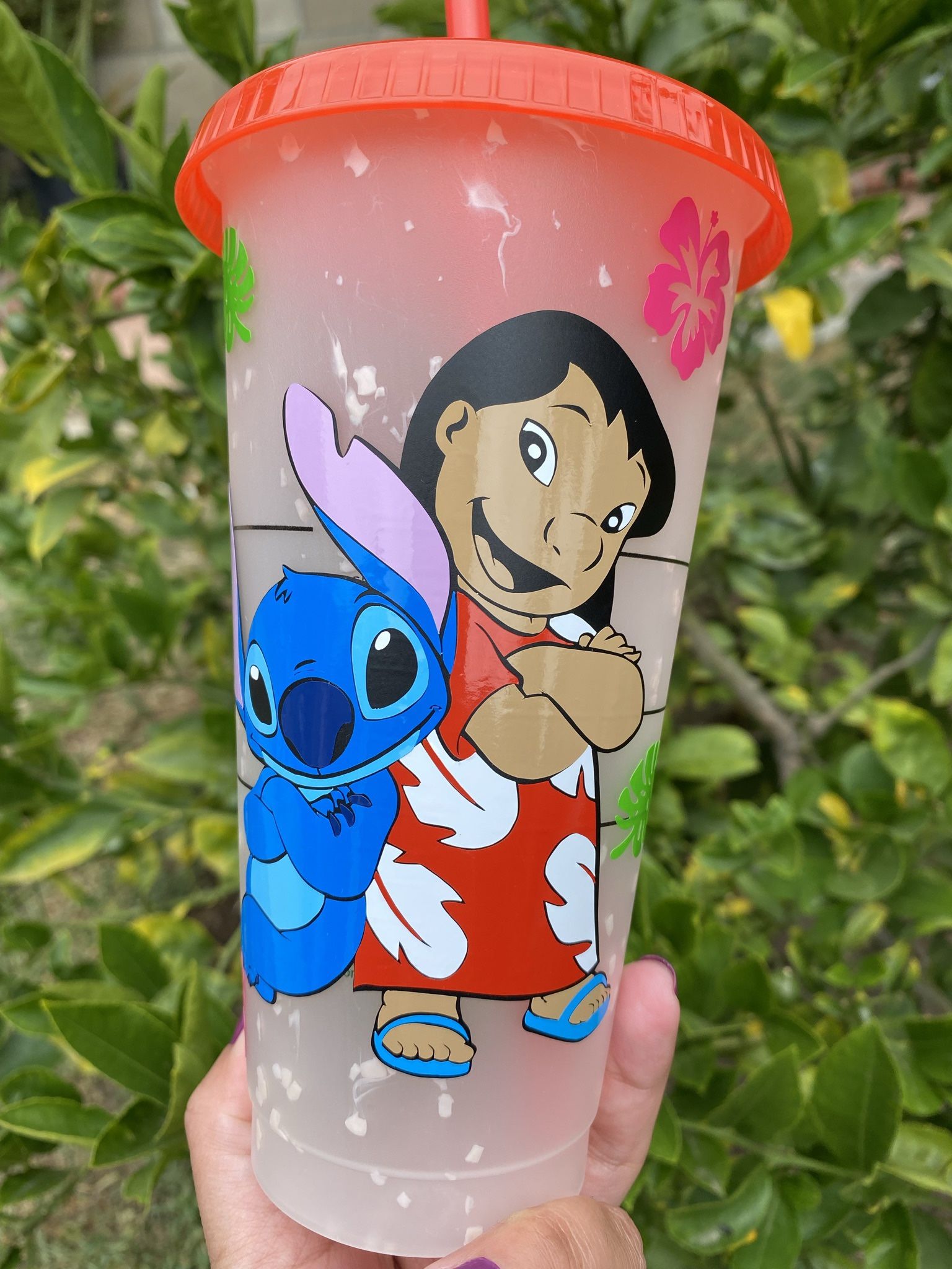 Lilo and Stitch Starbucks Color Changing Cup