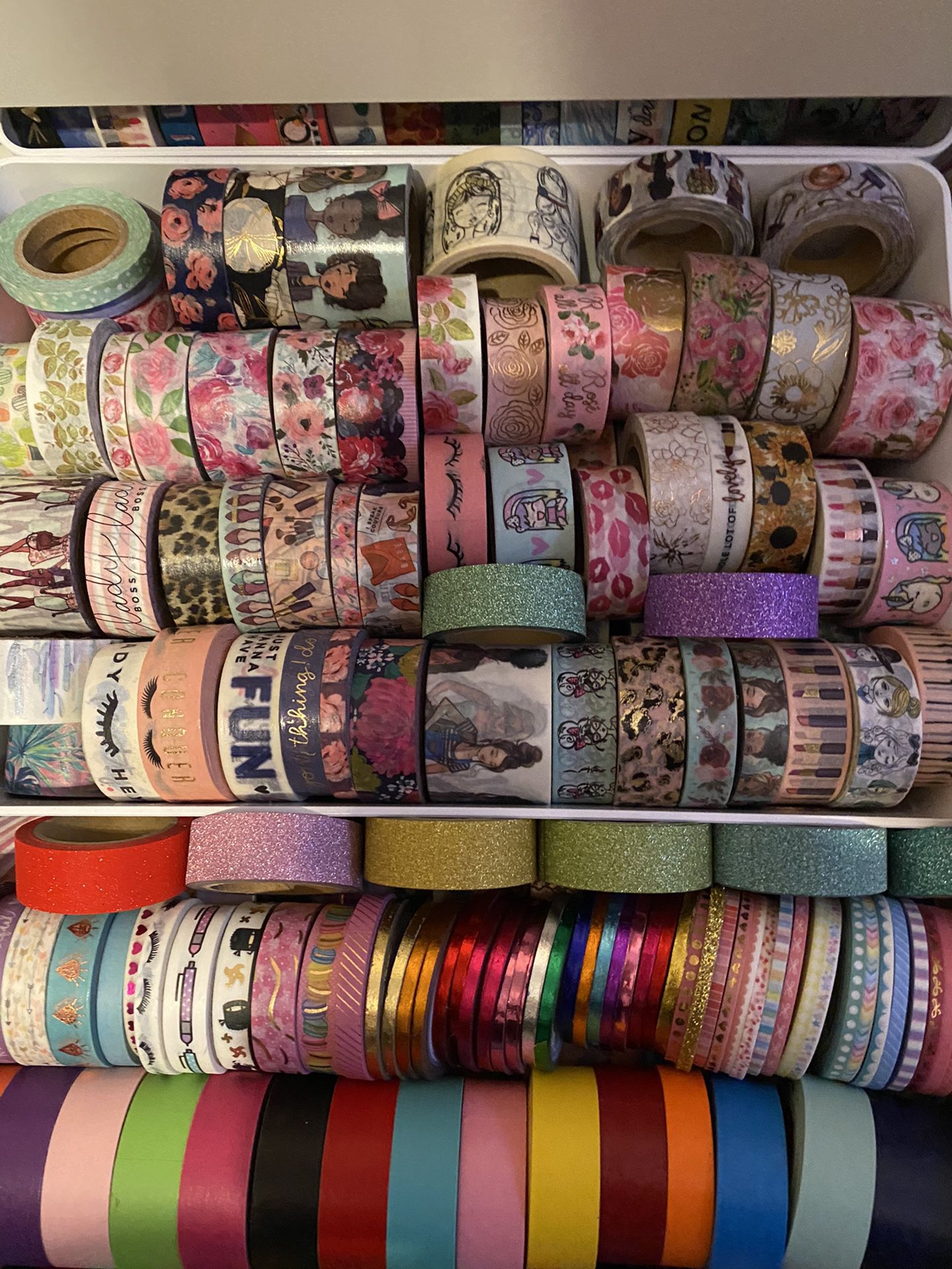 Over 100 Rolls of Washi Tape