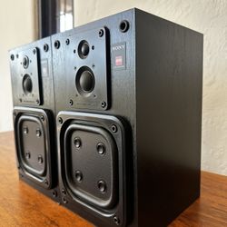 Sony APM-3000 Vintage Hifi Speakers 6 Ohms 90 Watts