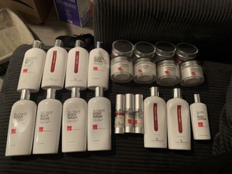 European Wax Center Product Bundle (Old Packaging) Body Lotion Body Wash Exfoliate Calming Cream