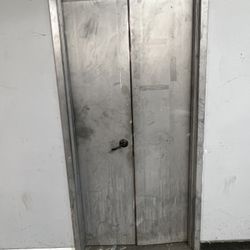 40”x82” LIF Industries Commercial 3HR Fire Rated Metal Door - Split Single Door