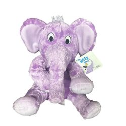 Dr. Seuss The Nose Book Purple Elephant 12” Plush Kohl's Cares NWT Retired