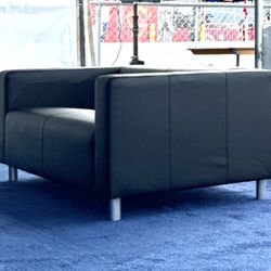 IKEA Klippan Faux Leather sofa Includes delivery. Like new