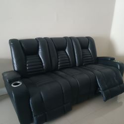 Black couch