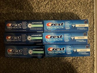 Crest Toothpastes