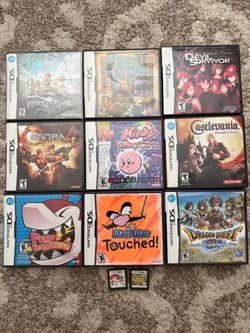 Nintendo ds games 50 each