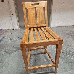 Custom hand made varnish stools. 
3 available