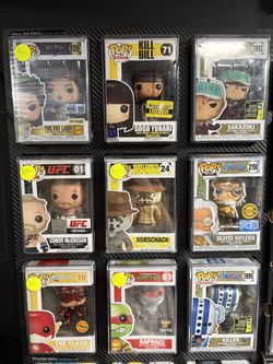 FUNKO POP GRAILS FOR SALE!!! Dc,marvel,one piece,Harry Potter,kill bill,ufc