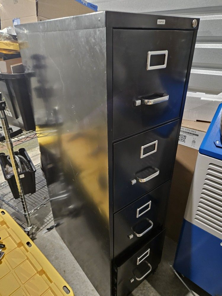 4 Drawer File Cabinet