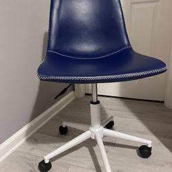 Blue Desk Chair 