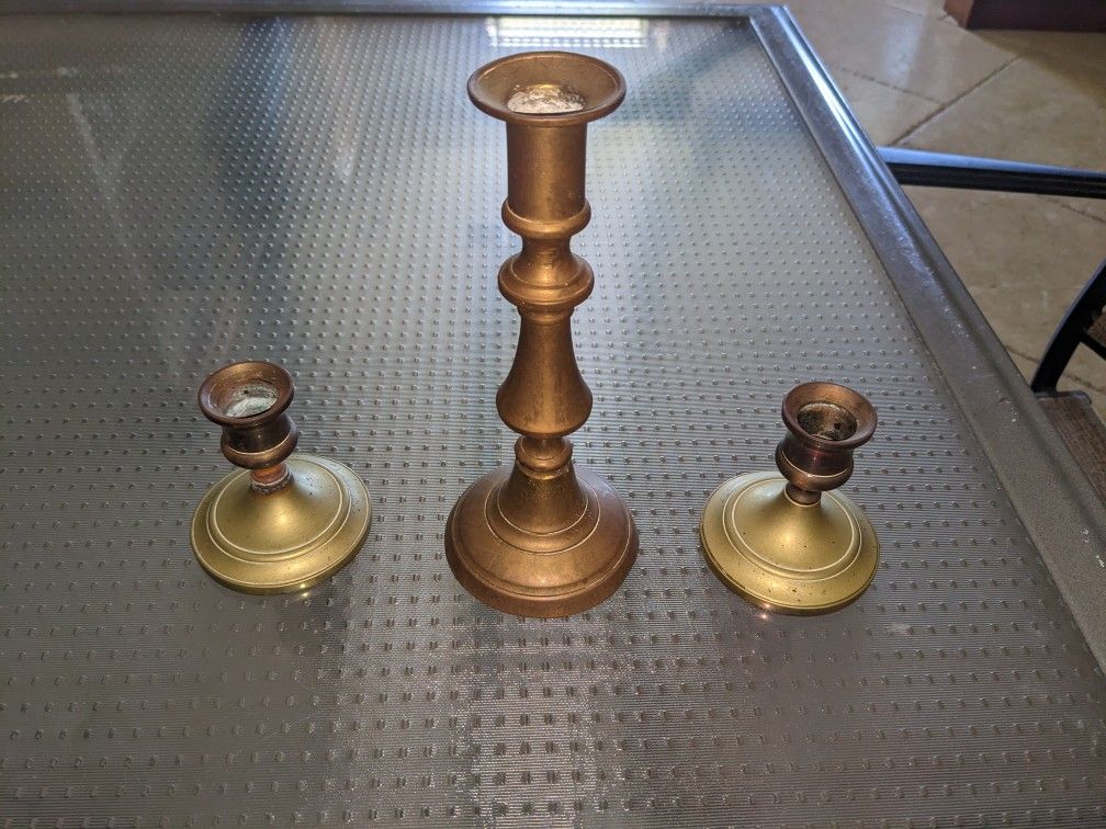 Brass Candle Holders