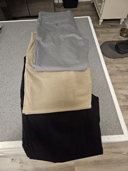 3 Pairs Mens Savane Premium Tech Pants 34x30