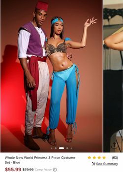 Princess Jasmine Costume