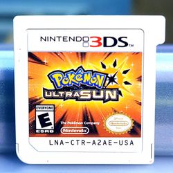 Pokémon Ultra Sun, Nintendo 3DS games, Games