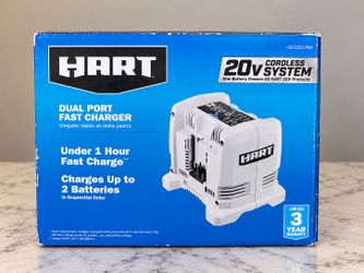 HART 20V Dual Port Fast Battery Charger HGCG021VNM