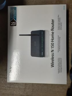 D link wireless N 150 Home Router