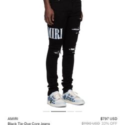 Black Amiri Jeans 