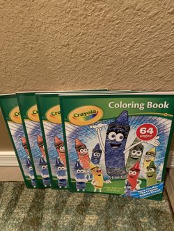 Crayola Coloring Books Set of 4
