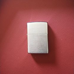 Zippo Lighter Vintage Like New Brushed And Polished 