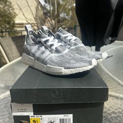 Adidas NMD R1 “Glitch Camo White Black”