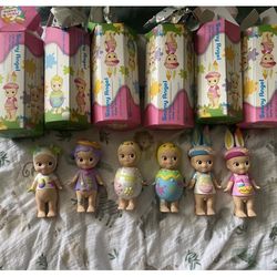 Sonny Angel 2018 Easter Series Set of 6 Mini Figure Authentic Rare