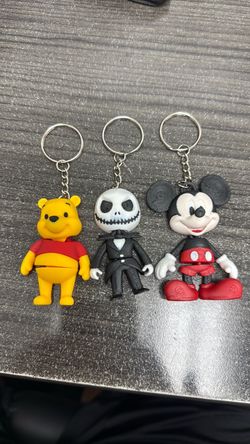 3D Printed Character Keychains